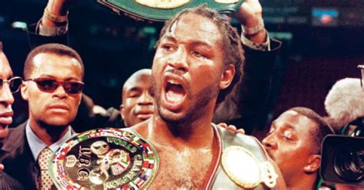 Lennox Lewis hinted last year that he could be tempted to step back inside the ring