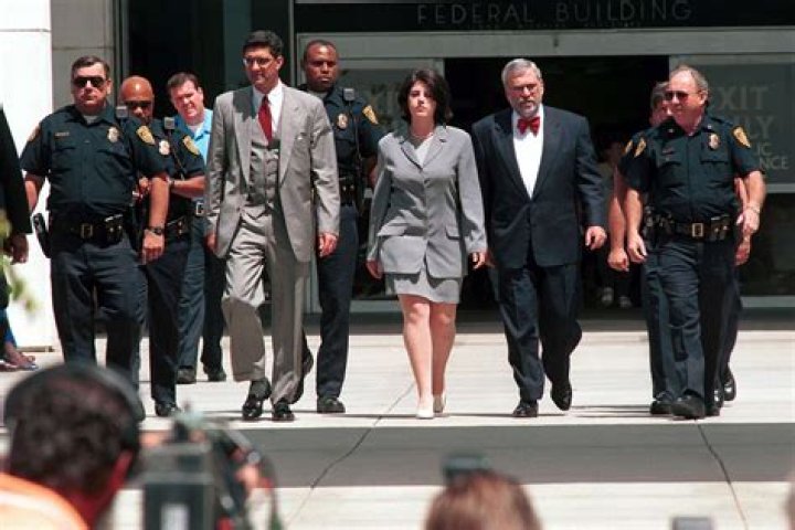 Lewinsky's infamous blue dress