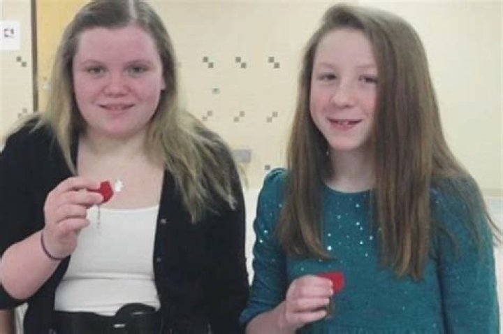 Libby German (left) and Abigail Williams (right) were murdered in February 2017