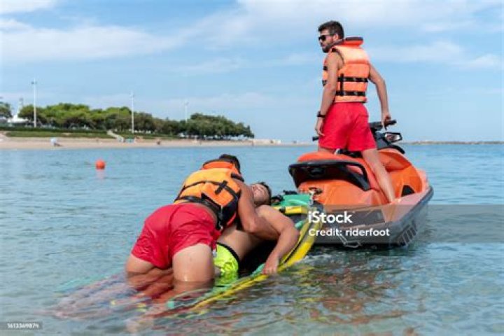 Lifeguards on a jet ski spotted the shark off Zahara de los Atunes