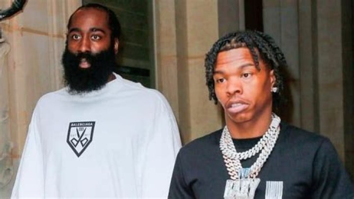 Lil Baby and James Harden were seen arriving at a Balenciaga dinner on Wednesday