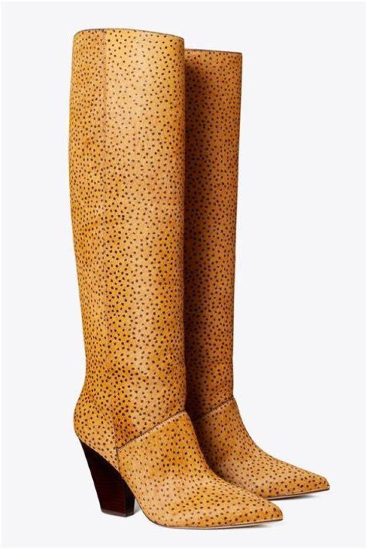 Lila Calf Hair Knee Boot