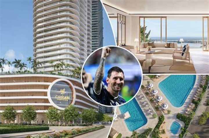  Lionel Messi reportedly bought an apartment at the Porsche Design Tower - which boasts stunning views of the Miami coastline