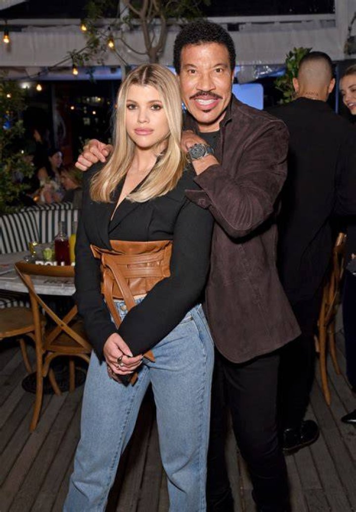 Lionel Richie and Sofia Richie