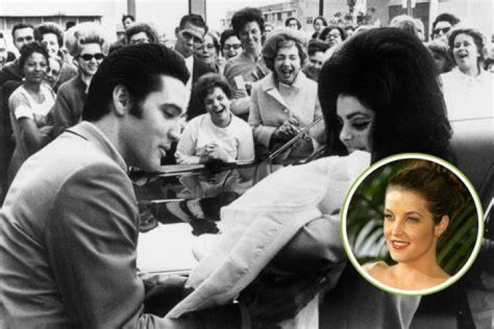 Lisa Mare was Elvis Presley's only daughter. She is pictured above as a baby in the arms of her mom, Priscilla