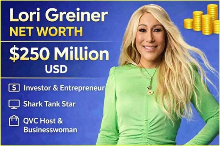 Lori Greiner has an estimated net worth of $150million