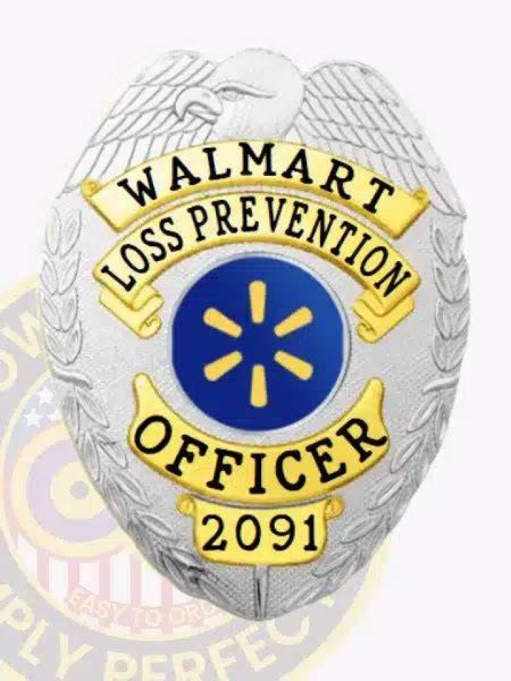 Loss prevention officers at Walmart are allowed to detain a suspected thief until the police reach the scene.