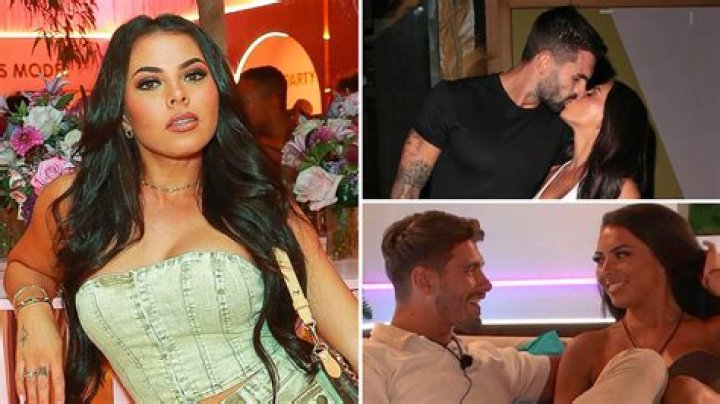 Love Island stars Paige Thorne and Danica Taylor stunned in bikinis as they soaked up the sunshine on holiday