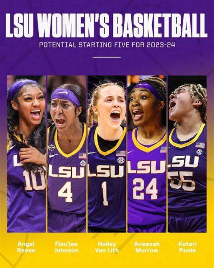 LSU women's basketball standout Angel Reese will also be featured