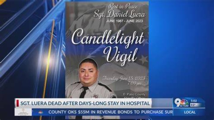 Luera died at a hospital after being shot in the head