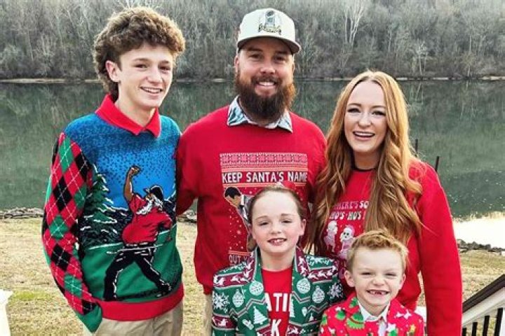 Maci Bookout and her family dressed as Mario Kart characters