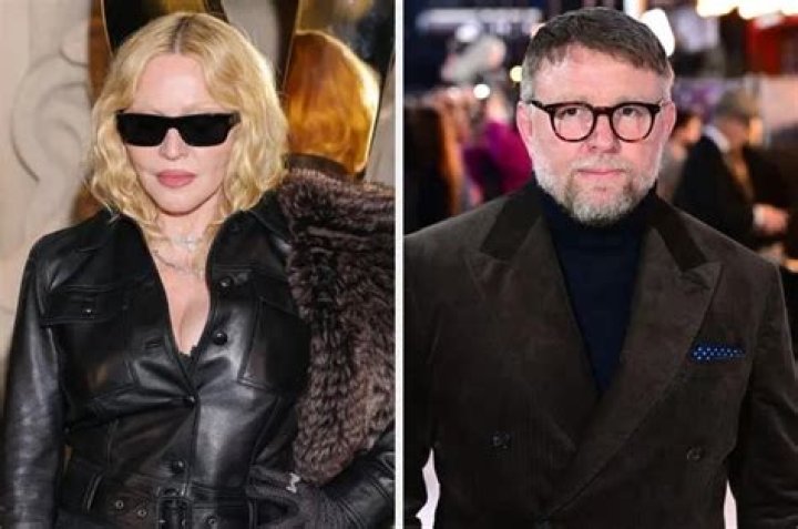  Madonna with ex Guy Richie... one of the guys she may have been talking about
