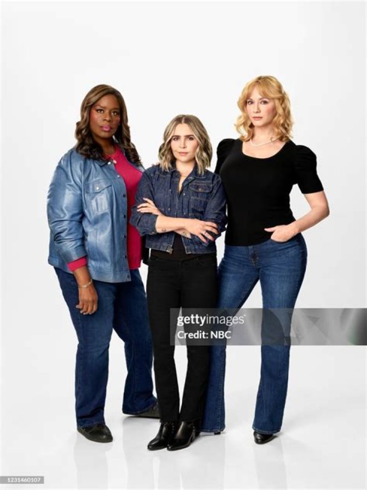 Mae Whitman (pictured left), Retta (center), and Christina Hendricks (right) led the cast of Good Girls before it was canceled