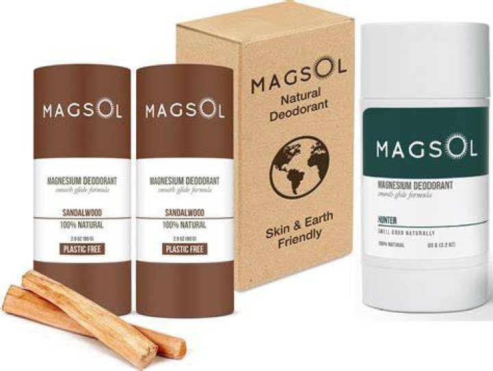Magsol Natural Deodorant for Women & Men