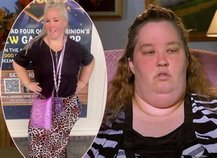  Mama June revealed her stretch marks after gaining 50 pounds due to stress over the past year