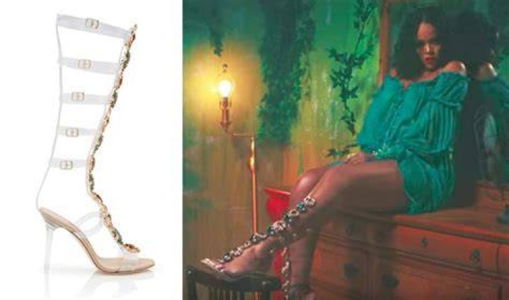 Manolo Blahnik and Rihanna