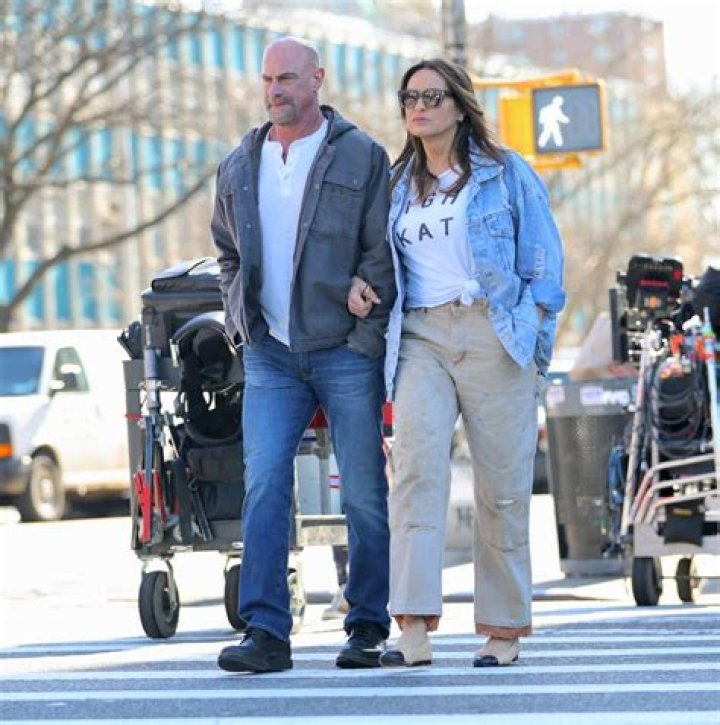 Mariska Hargitay and Chris Meloni