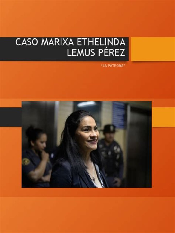 Marixa Lemus P&eacute;rez was the leader of a criminal empire in Guatemala