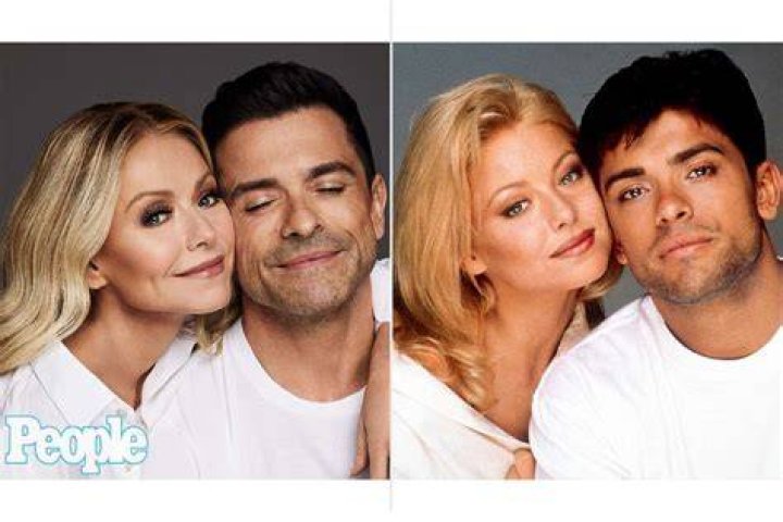 Mark Consuelos and his wife attempted to beat a Guinness World record for fitting as many sweaters on as possible in 30 seconds