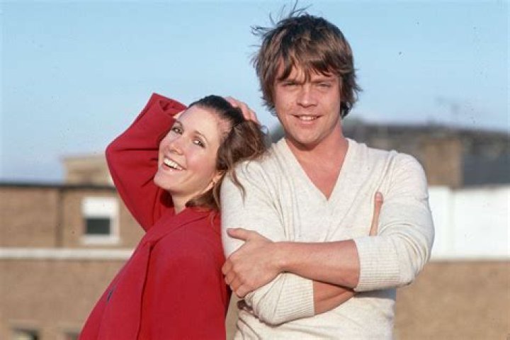 Mark Hamill, Carrie Fisher and Harrison Ford