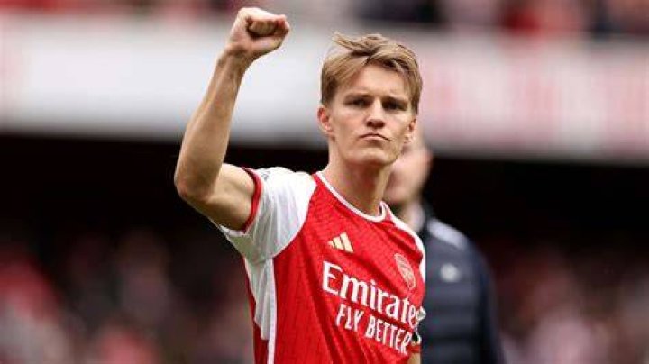 Martin Odegaard was seen chatting to Crown Princess Mette-Merit