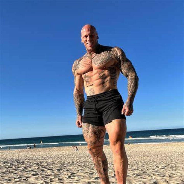 Martyn Ford showed off his beast physique in an Instagram video