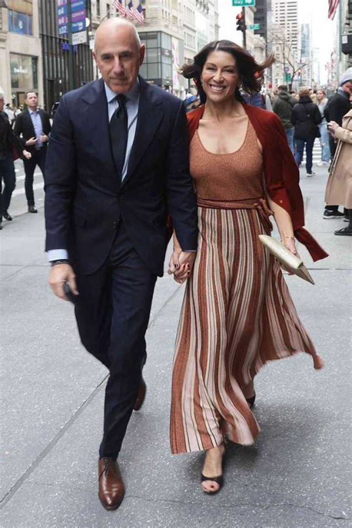 Matt Lauer was married twice and has three children