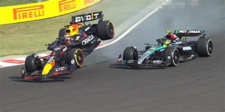 Max Verstappen crashed into Lewis Hamilton in Sunday's Italian Grand Prix at Monza