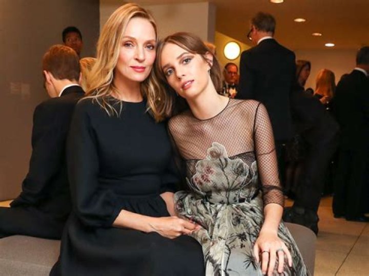 Maya Thurman Hawke and Uma Thurman