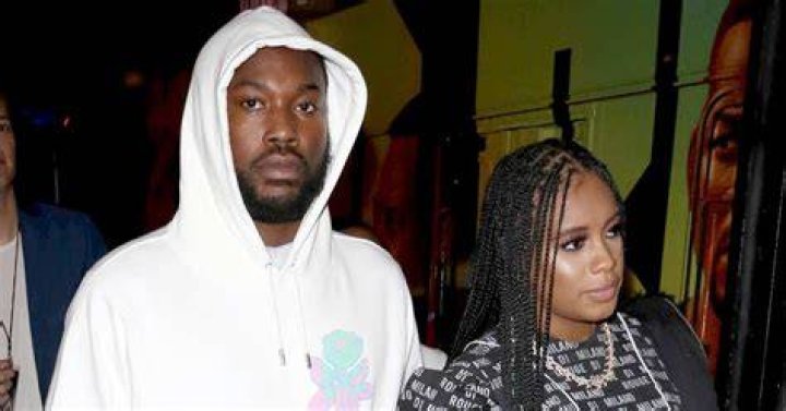 Meek Mill and Milan Harris in 2020