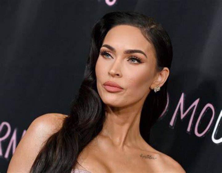 Megan appeared to have endured a wardrobe malfunction as she entered the Chateau Marmont