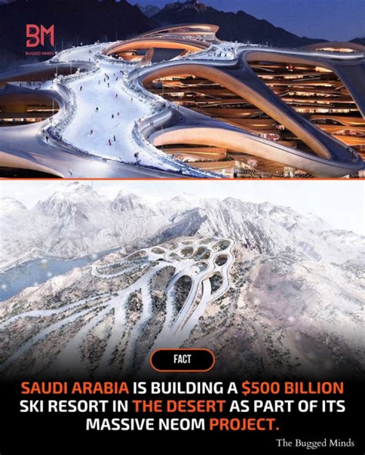 Megaproject Trojena will offer an all-around outdoor skiing and adventure sports centre