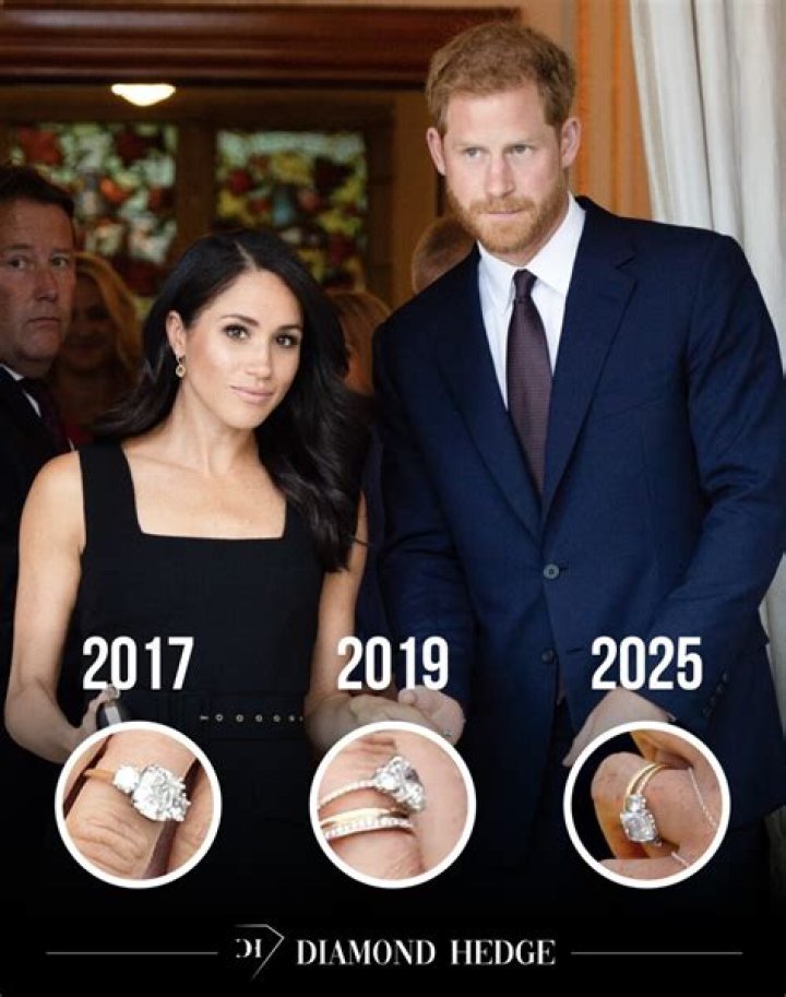 Meghan Markle Engagement Rings Comparison