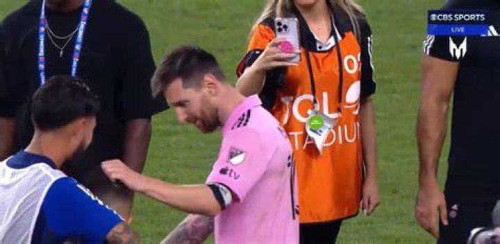 Messi had some consoling words for his old Barcelona team-mate Neymar