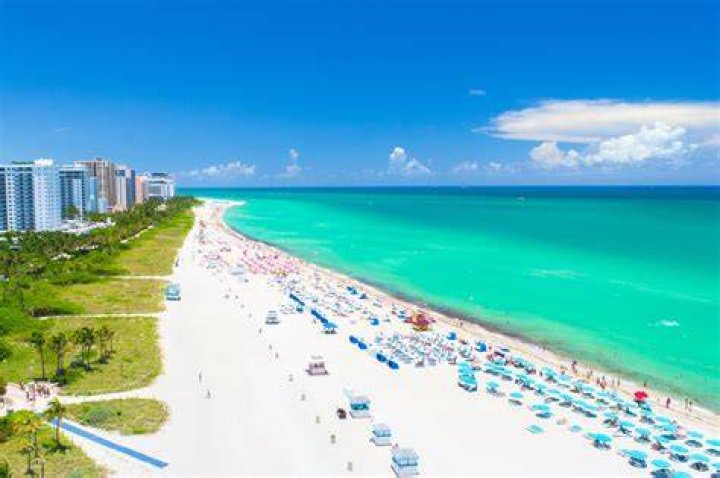  Miami Beach is the best place for a footballer to top up their tan