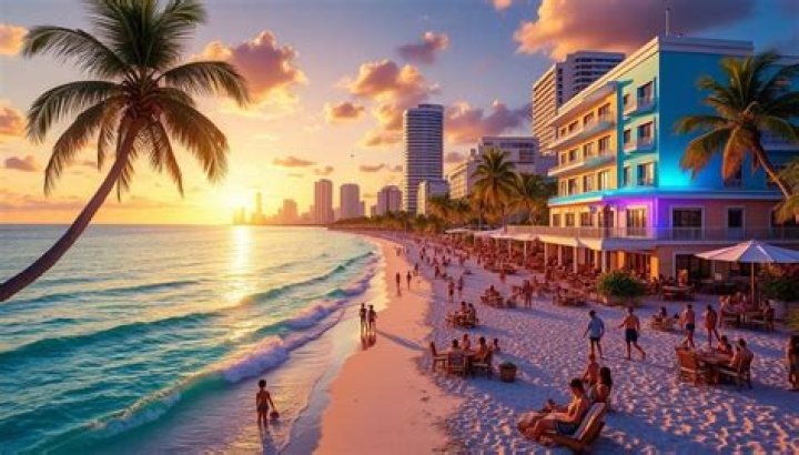  Miami Beach is the perfect location for any footballer