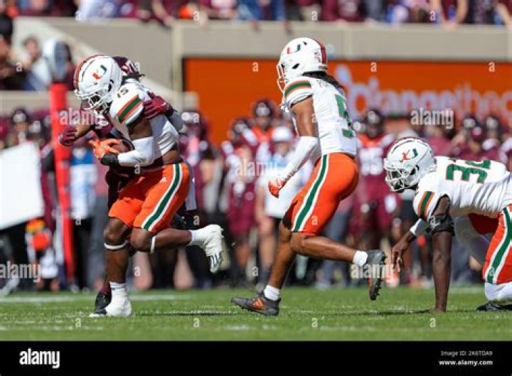 Miami Hurricanes safety Avantae Williams