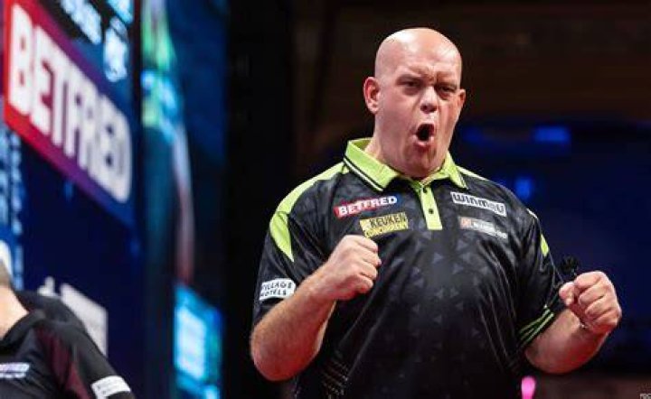 Michael van Gerwen has brought his inimitable swagger to the oche