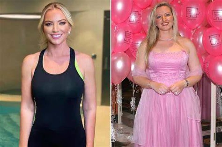 Michelle has lost eight stone and is now a size 10 and is 'ready for her wedding'