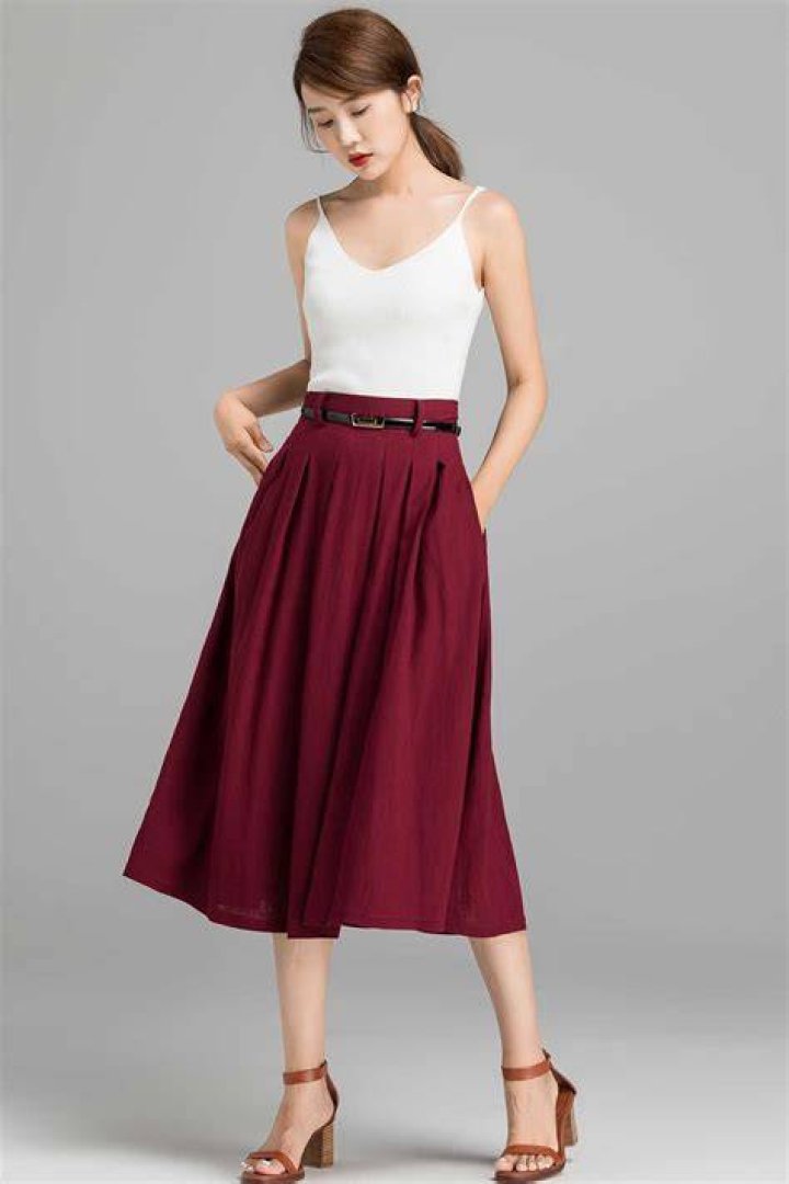 midi skirt