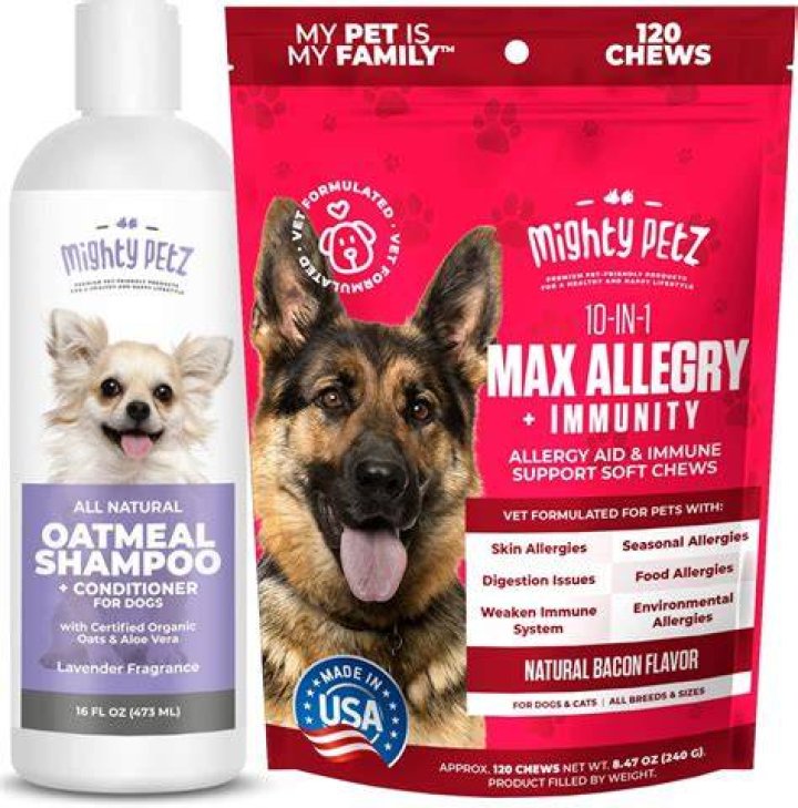 Mighty Petz MAX Dog Allergy Relief Chews