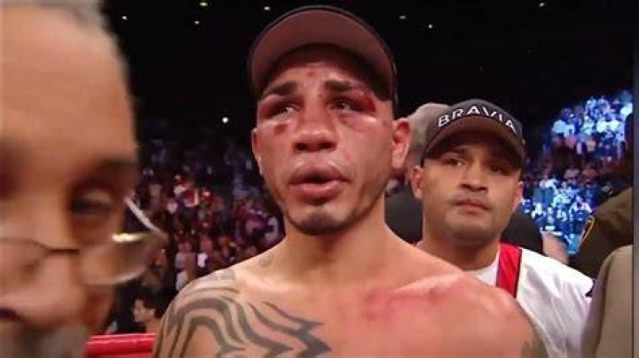Miguel Cotto was beaten by Floyd Mayweather in 2012