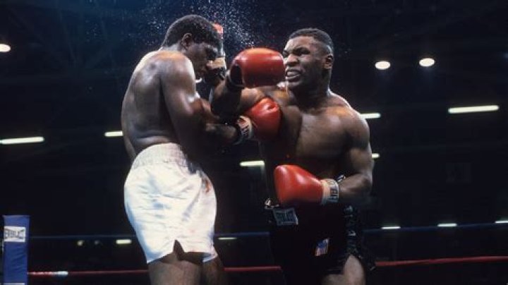 Mike Tyson is boxing Roy Jones in an eight-round exhibition bout 