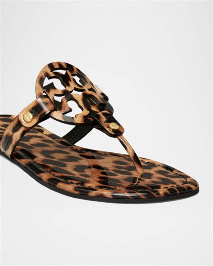 Miller Sandal, Printed Leather