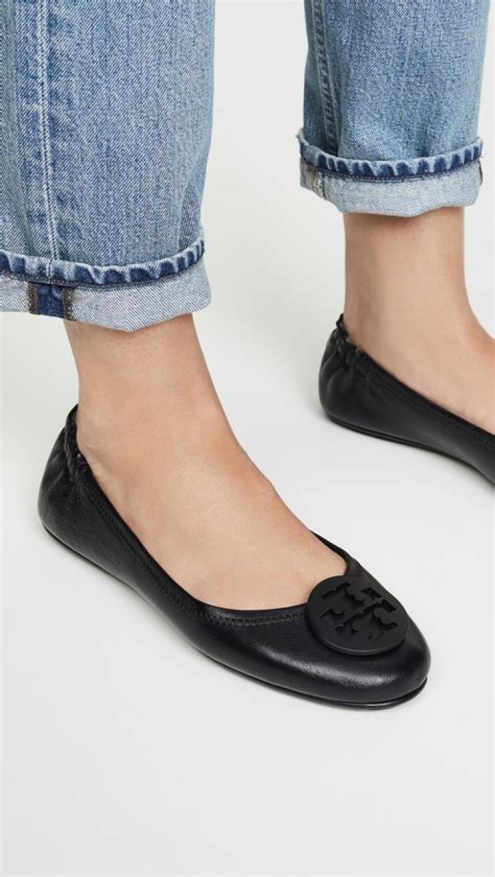 Minnie Travel Ballet Flat, Leather