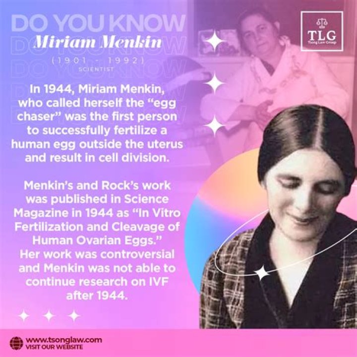 Miriam is a scientist