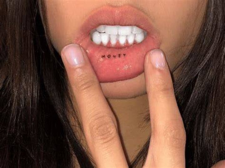 MJ chose her lip tattoo colour based off Charlotte Tilbury's Pillow Talk
