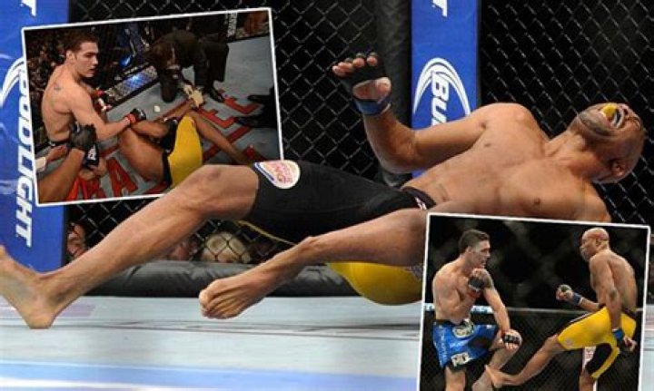 MMA legend Anderson Silva broken his left leg in his rematch with Chris Weidman