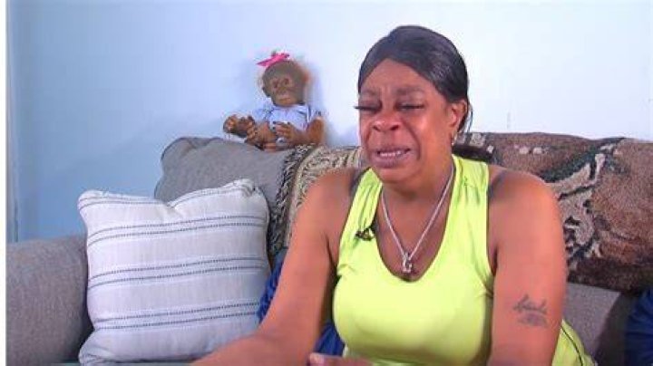 Mom Latasha Crossty has been issued with a notice to leave her apartment