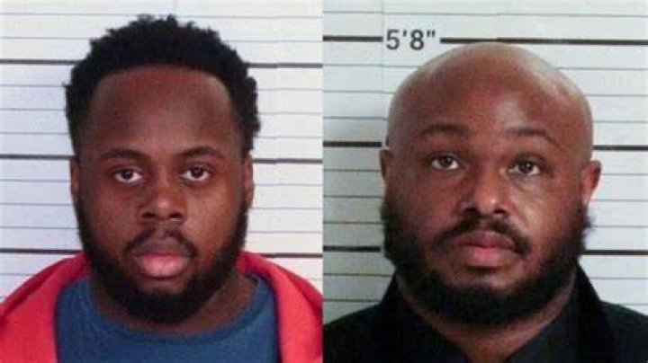 Mugshots of Tadarrius Bean and his colleagues